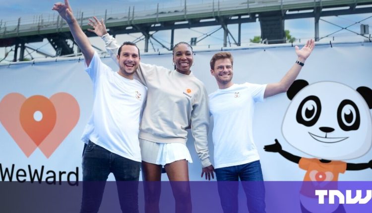 Venus Williams supports the French startup, which she rewarded for walking

