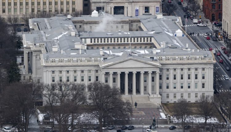 The US budget deficit rose in February and exceeded $ 1 trillion for New Year's record

