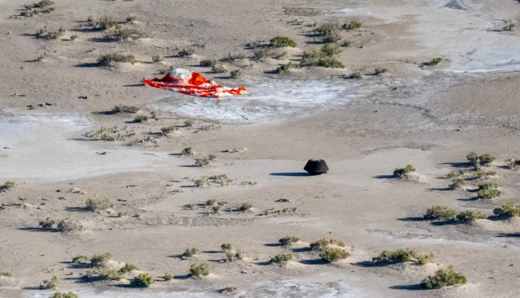 Evidence of a space capsule that enters the earth's atmosphere with distributed acoustic invention (that) goes into the earth's atmosphere.


