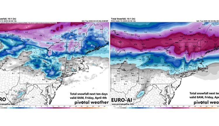 Artificial intelligence (AI) make progress in the world of weather forecast ... European center for the forecast makes its AI model fully functional

