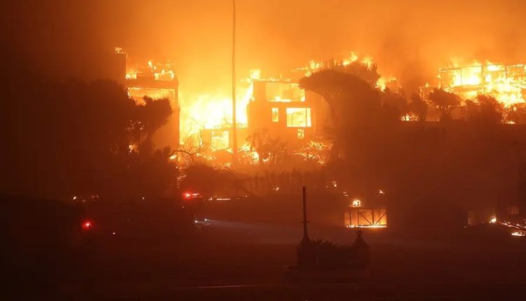 The role of climate change in forest fires of LA "not statistically significant," says the report of the report, which works with the mudflats?

