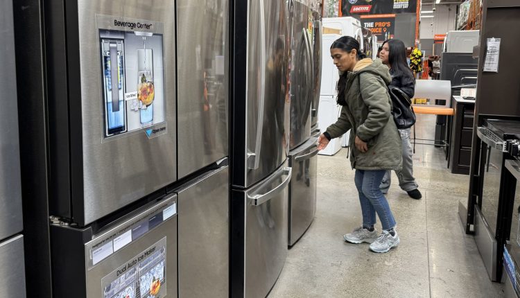 Orders for big ticket articles such as cars and devices rose by 9.2%in March to beat the tariffs

