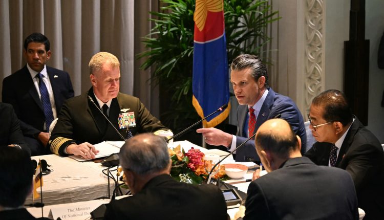 Pentagon boss Hegseth says we are ready to fight China and to win "

