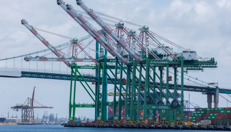 The trade deficit fell by a record amount in April because the demand for imports fell

