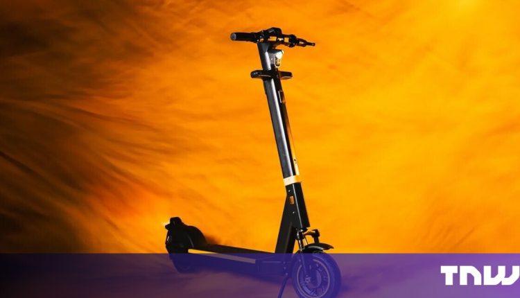 The first legal e-scooter start in the Netherlands for € 1,900

