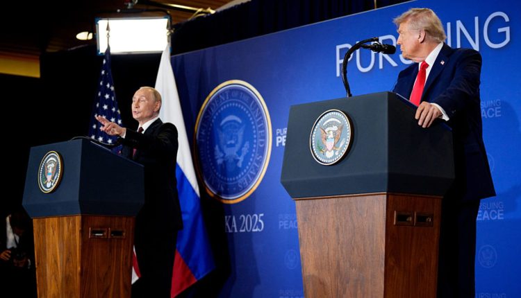 Trump greets Alaska summit with Putin about Ukraine as "productive"

