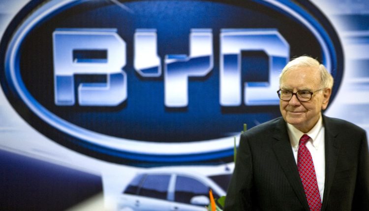 Byd Warren Buffett Berkshire Hathaway

