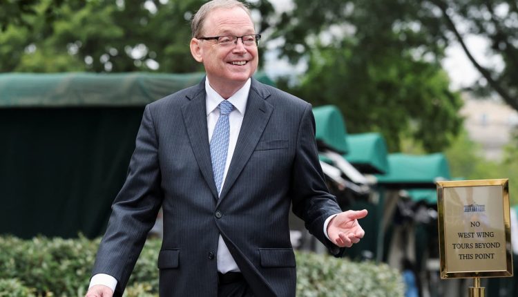 Hassett says Fed made "prudent call", which the white house with a quarter-point cut was fine

