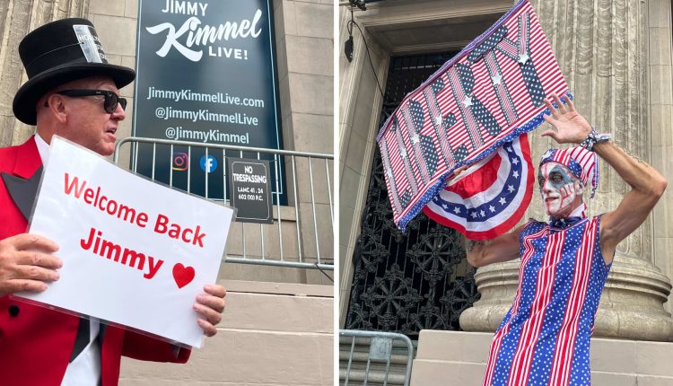 Fans who welcome TV moderator back

