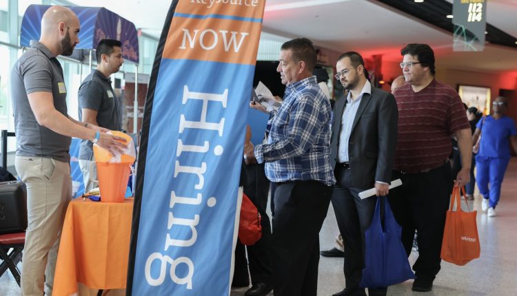 The number of employees rose by 64,000 after falling by 105,000 in October

