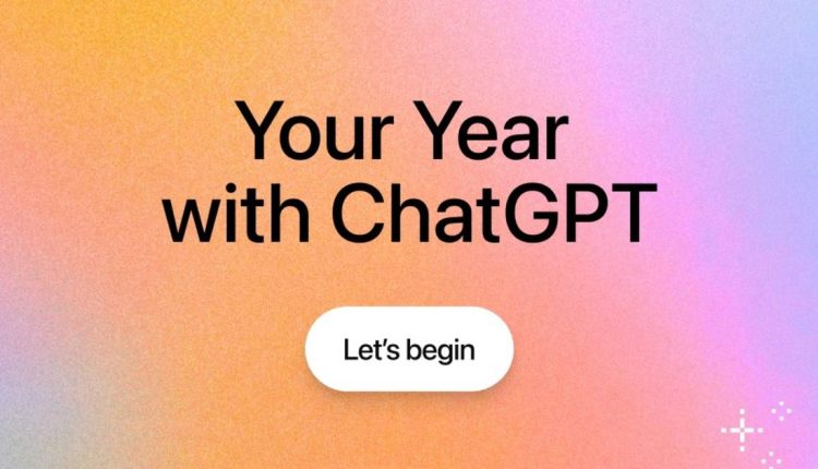 ChatGPT's Annual Review provides an overview of how you used it in 2025

